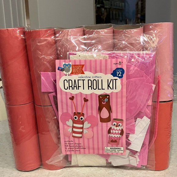bright minds by nicole Other - NWT Valentine Craft Roll Kit for Kids - Fun for all ages!